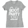 skinhead boot party Ladies Fitted T-Shirt