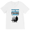 Grandfather &amp; Grandson Fishing Partners For Life V-Neck Tee