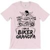 You Cant Scare Me I am Biker Grandpa T-Shirt