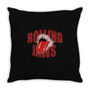 rolling jaws Throw Pillow