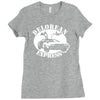 delorean express  funny Ladies Fitted T-Shirt
