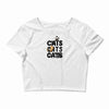 cats cats cats Crop Top