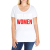 believe women Ladies Curvy T-Shirt