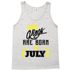 Kings Are Born In July Tank Top