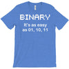 binary geek t shirt 2xl code funny pixels nerdy cpu linux programmer n T-Shirt