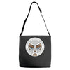 lucha libre   santo Adjustable Strap Totes