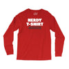 nerdy shirt Long Sleeve Shirts