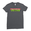 ninja turtles parody vegan Ladies Fitted T-Shirt