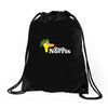 duck norris Drawstring Bags
