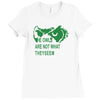 twin peaks  owls Ladies Fitted T-Shirt