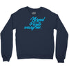 normal people wassy me Crewneck Sweatshirt