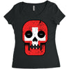 switzerland till i die Women's Triblend Scoop T-shirt