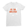 yes i can drive a stick Ladies Fitted T-Shirt