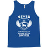 woman with a boxer Tank Top