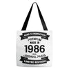 Premium Vintage  1986 Tote Bags