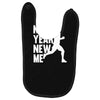 new year, new me running fitness Baby Bibs