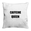 caffein Throw Pillow