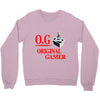 old school gamer Crewneck Sweatshirt