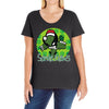 santa claws Ladies Curvy T-Shirt
