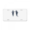 fist bump for liberty License Plate