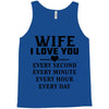 I Love you Wife Tank Top
