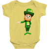 DABBİNG LEPRECHAUN Baby Onesie