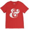 ampersand V-Neck Tee
