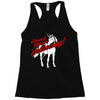 don't stop believing unicorn Racerback Tank