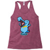 blue crocodile! Racerback Tank