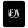 meow cute cat face Mousepad
