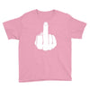 middle finger Youth Tee