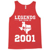 legends are born in 2001 hoodie 9 Tank Top