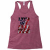 star spangled hammered Racerback Tank