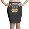 Never Underestimate the Strength of a Childhood Cancer Warrior Pencil Skirts