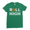 Roll High Dungeon T-Shirt Ladies Fitted T-Shirt
