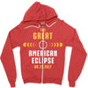 Great American Solar Eclipse 2017 Zipper Hoodie