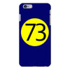 73 the perfect number t shirt the big bang theory cool funny iPhone 6/6s Plus Case