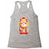 brown bear Racerback Tank