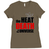 the heat death of the universe Ladies Fitted T-Shirt