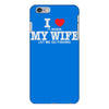 i love when my wife let me go fishing iPhone 6/6s Plus Case