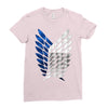 Attack On Titan Ladies Fitted T-Shirt