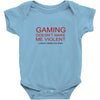 gaming doesn't make me violent Baby Bodysuit
