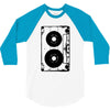 oldschool cassette 3/4 Sleeve Shirt