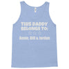 personalised daddy Tank Top