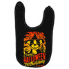 crazy halloween pit lady Baby Bibs