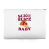 slice slice baby pizza tee Accessory Pouches