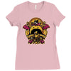 saucer crest Ladies Fitted T-Shirt