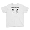 i've got your back t shirt tee funny novelty tee pun stick figure joke Youth Tee