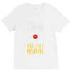 stay positive V-Neck Tee
