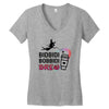 Bidbidi Bobbidi Brew Women's V-Neck T-Shirt